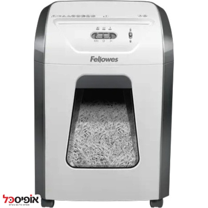 מגרסת פתיתים Fellowes 15C ל-15דף 19 ליטר